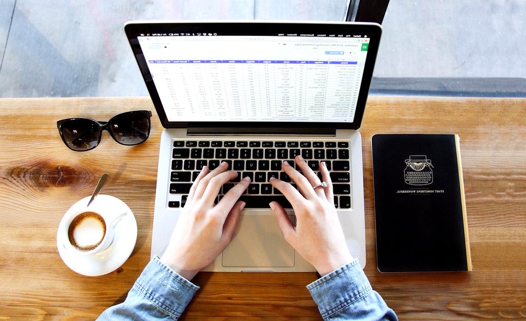 Cookies on computer screen illustration